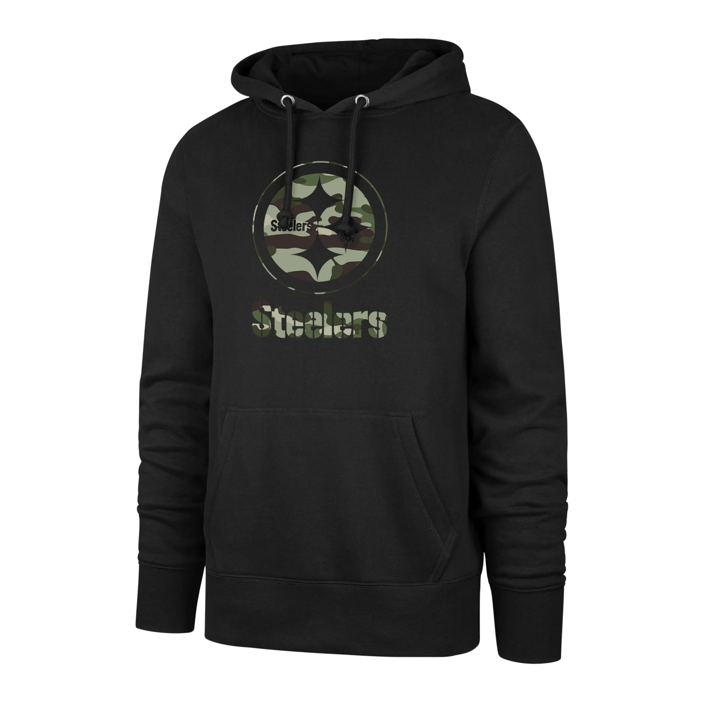 Sudadera 47 Brand 21 Camo Hd Steelers