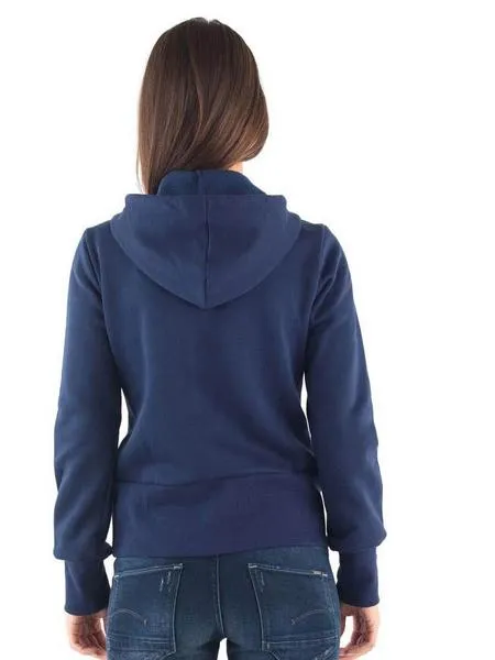 sudadera adidas trefoil marino mujer