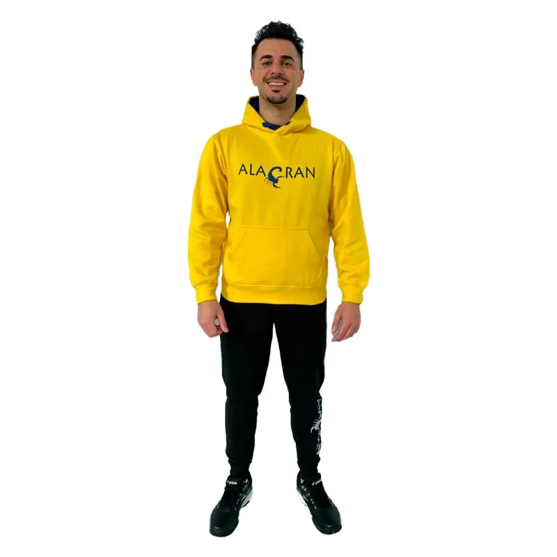 Sudadera Alacran Team Amarillo Royal Fluor | Alacran