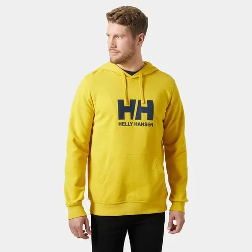 Sudadera Amarilla Helly Hansen con Capucha Logo Gold Rush  S