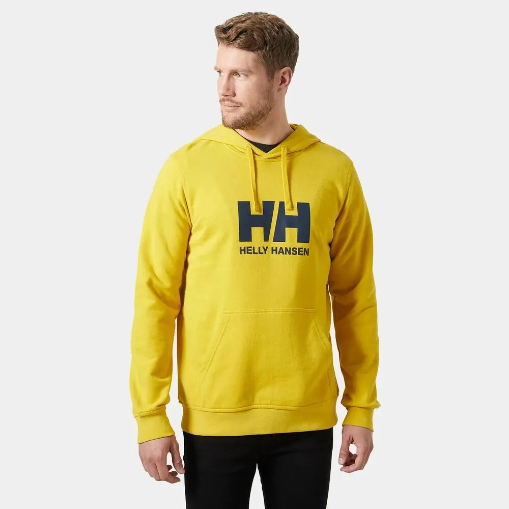 Sudadera Amarilla Helly Hansen con Capucha Logo Gold Rush  S