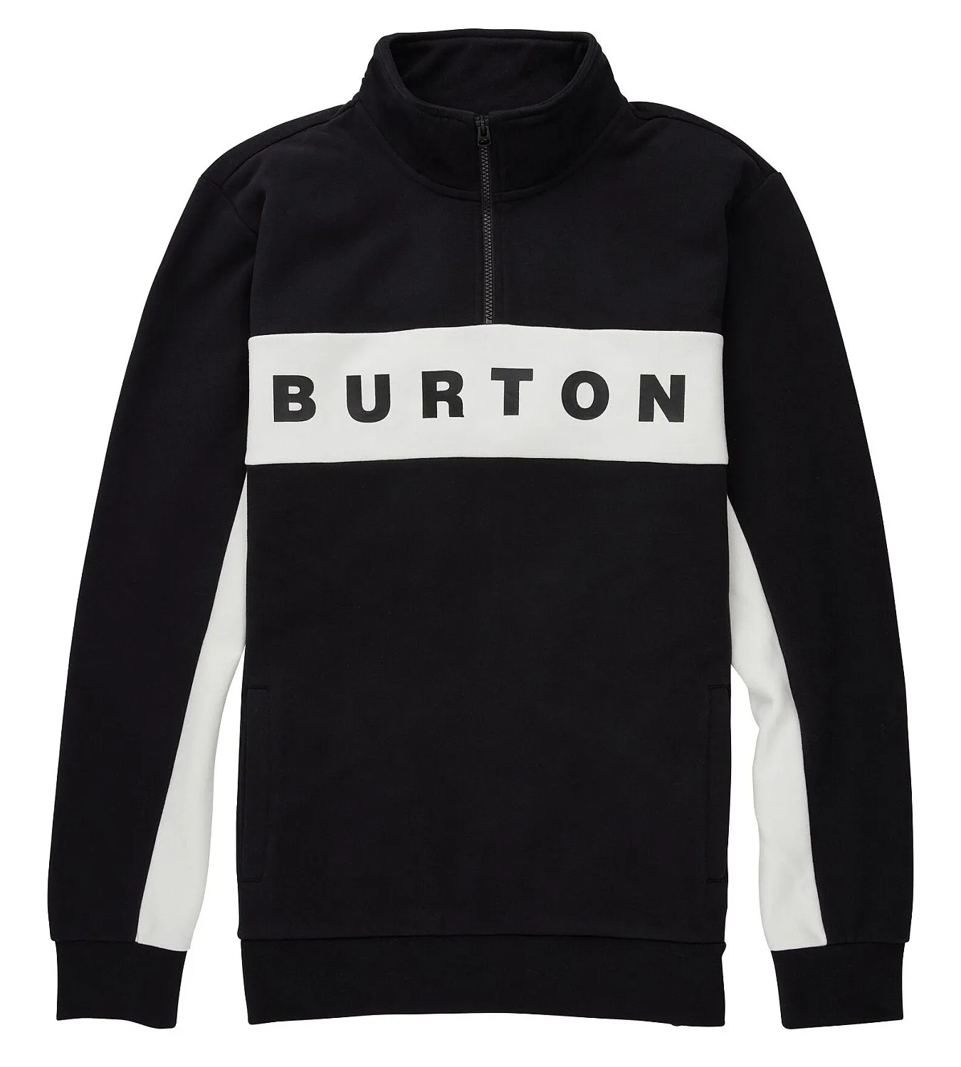 sudadera Burton Lowball Quarter-Zip Fleece - True Black - men´s