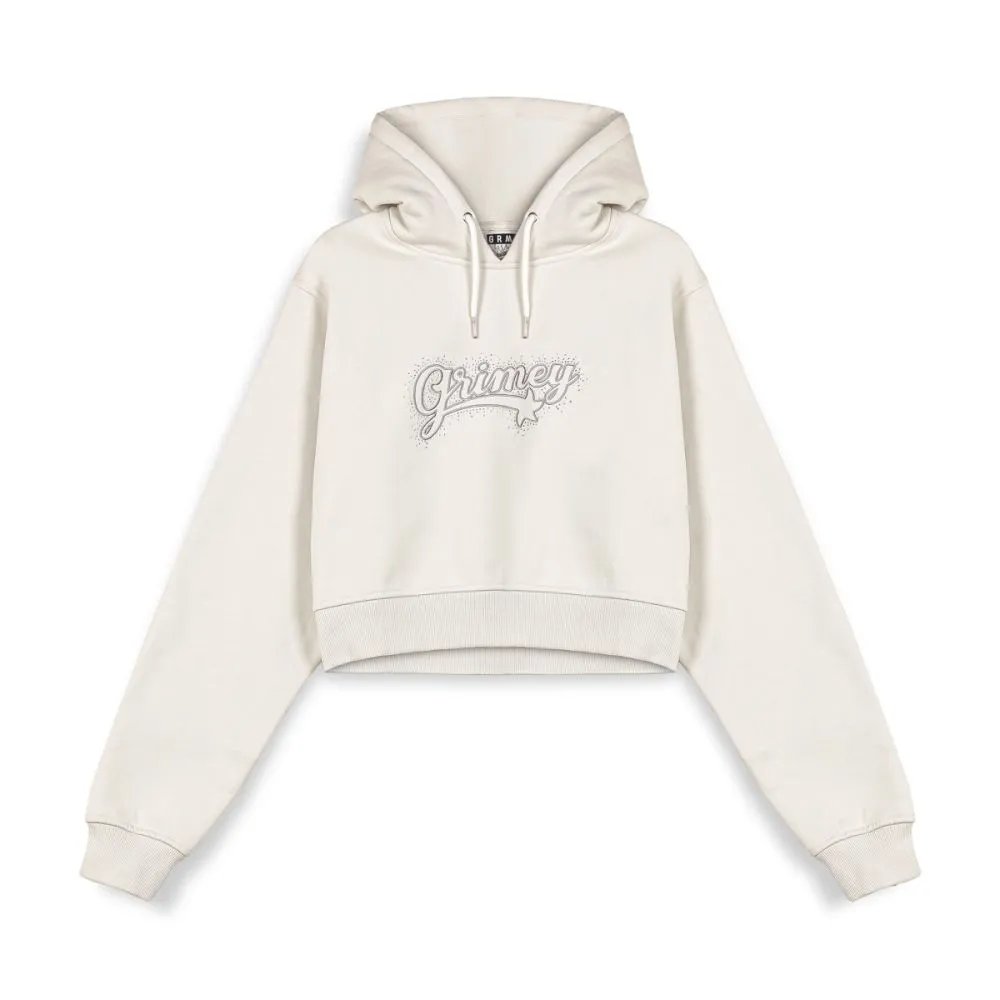 SUDADERA CAPUCHA GRIMEY MADRID HEAVYWEIGHT THE CONNOISSEUR GIRL CROP - BICOLOR | FW23