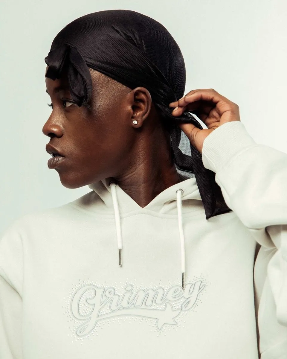 SUDADERA CAPUCHA GRIMEY MADRID HEAVYWEIGHT THE CONNOISSEUR GIRL CROP - BICOLOR | FW23