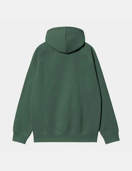 Sudadera CARHARTT Capucha CHASE SWEAT - Sycamore Tree / Gol