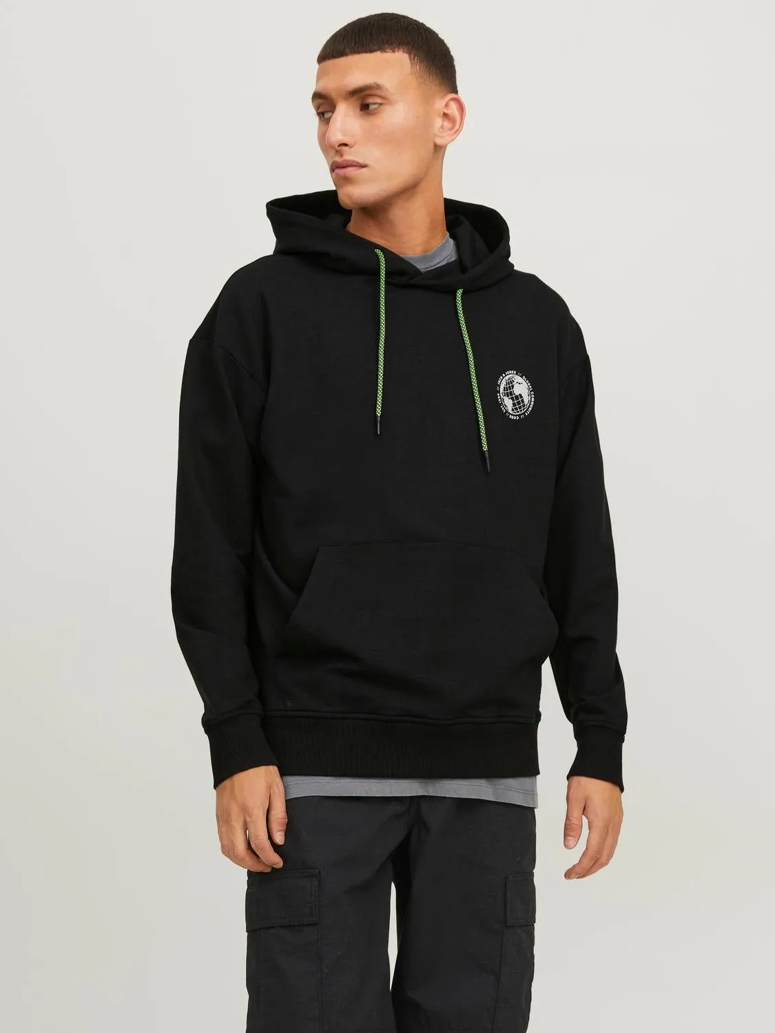 Sudadera con capucha Estampado | Negro | Jack & Jones®