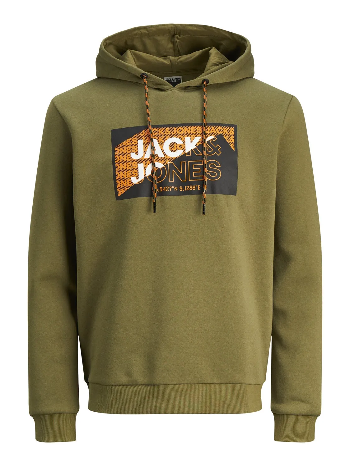 Sudadera con capucha Logotipo | Verde intermedio | Jack & Jones®