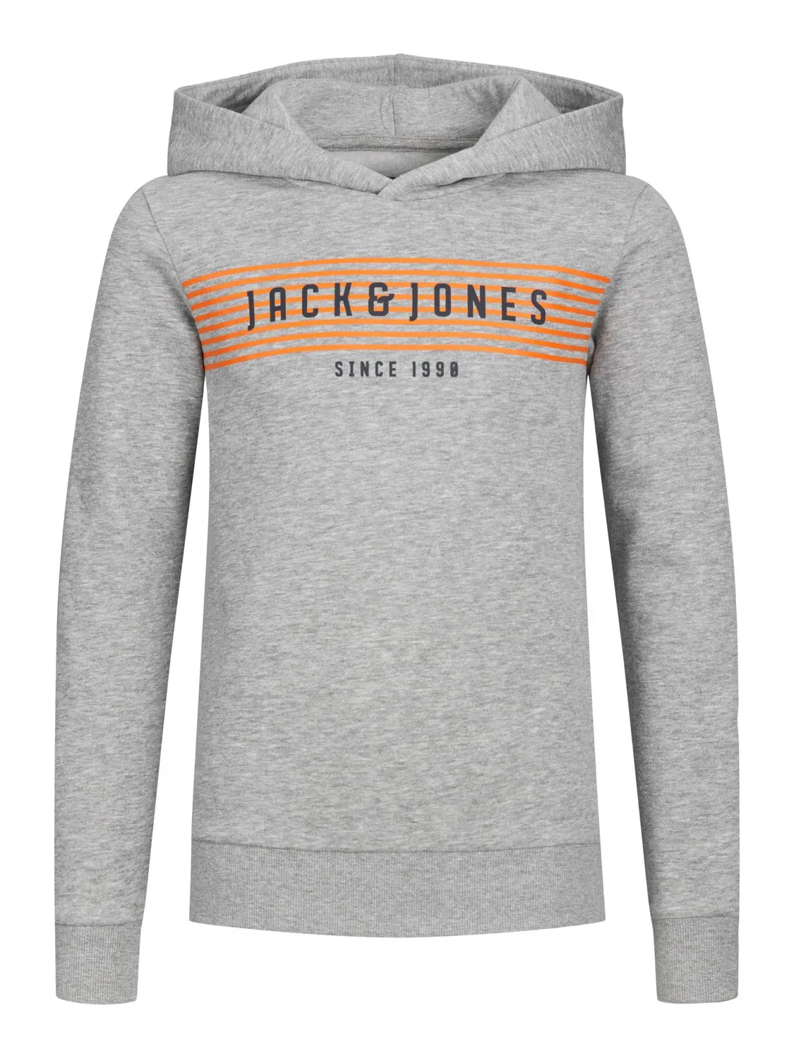 Sudadera con capucha Logotipo Junior | Gris claro | Jack & Jones®