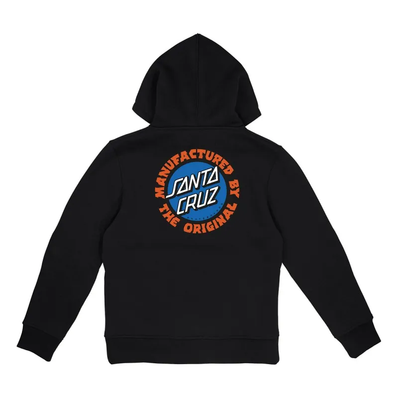 Sudadera con capucha Santa Cruz Speed MFG Dot Youth Black