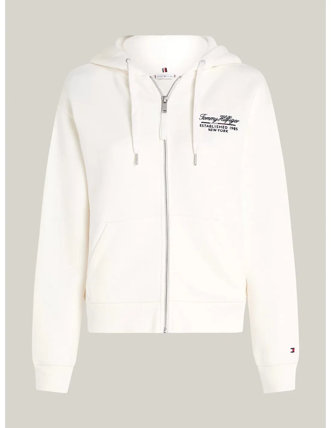 Sudadera con capucha y logo en fuente Script de Tommy Hilfiger