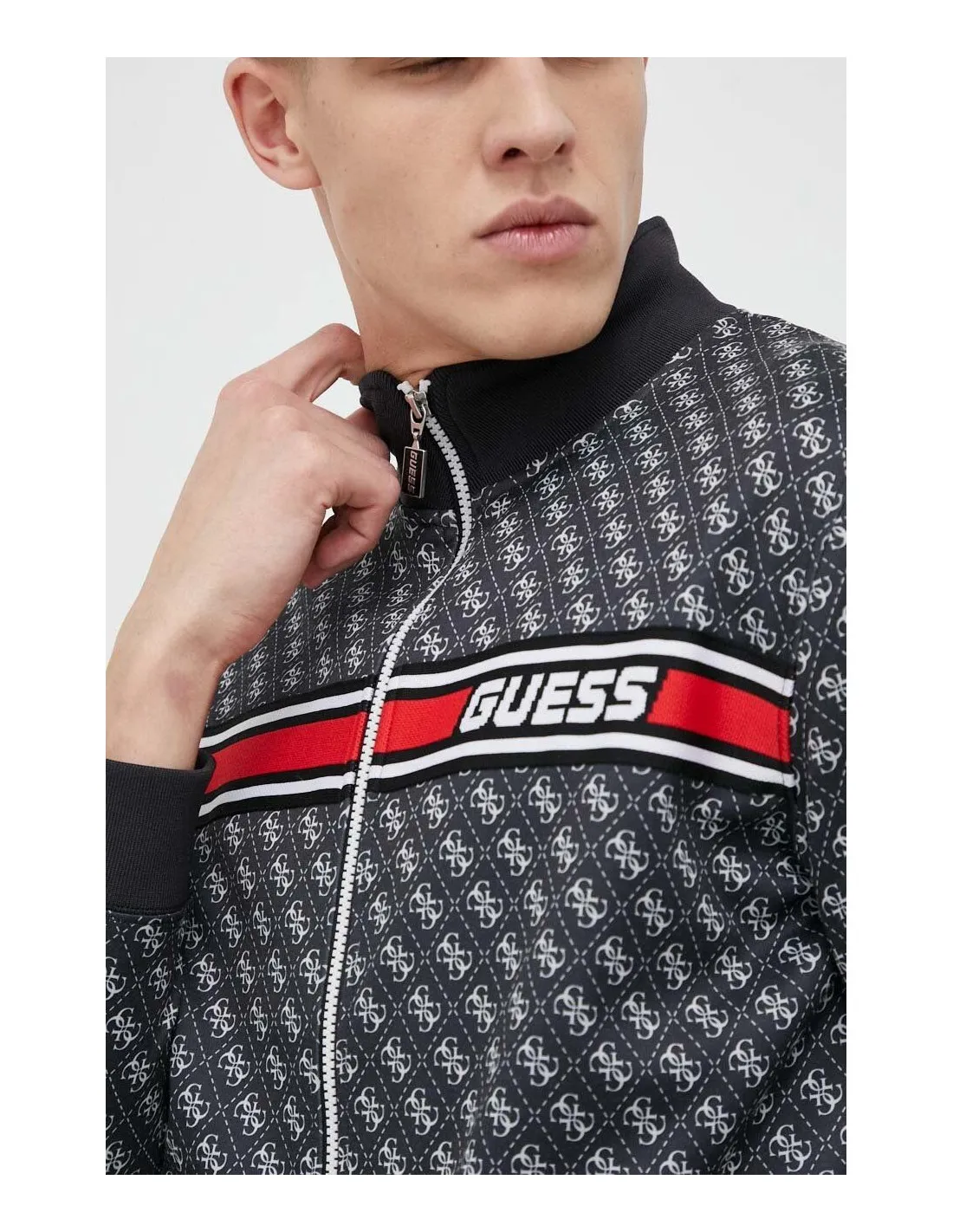 Sudadera con cierre de cremallera Korbin de Guess