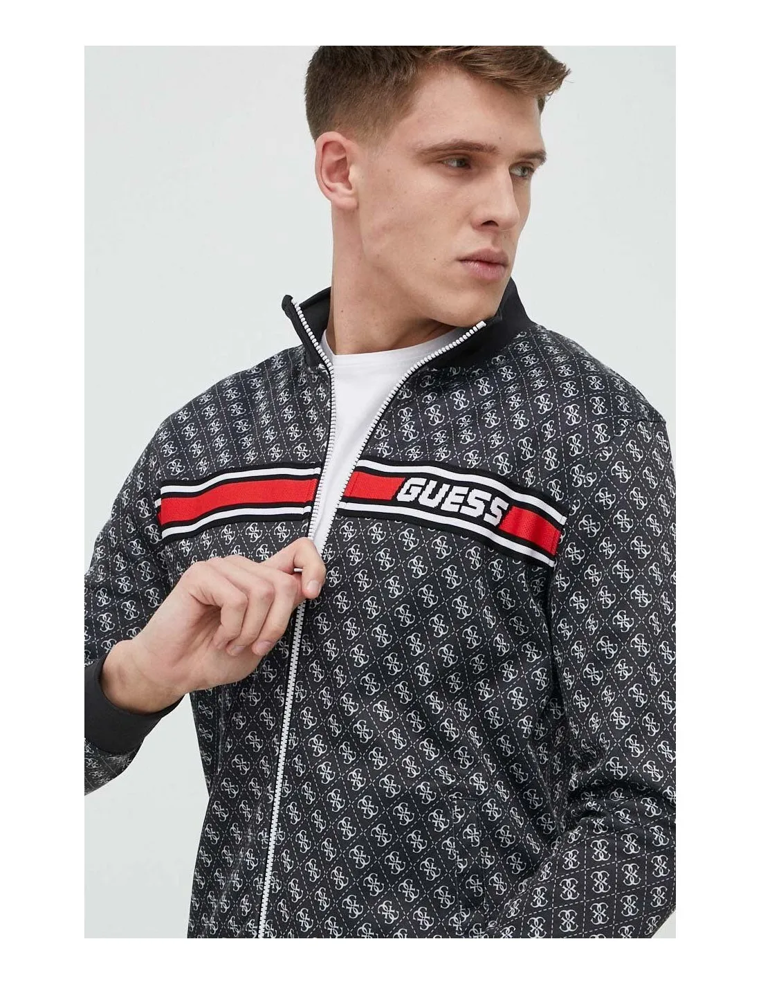 Sudadera con cierre de cremallera Korbin de Guess