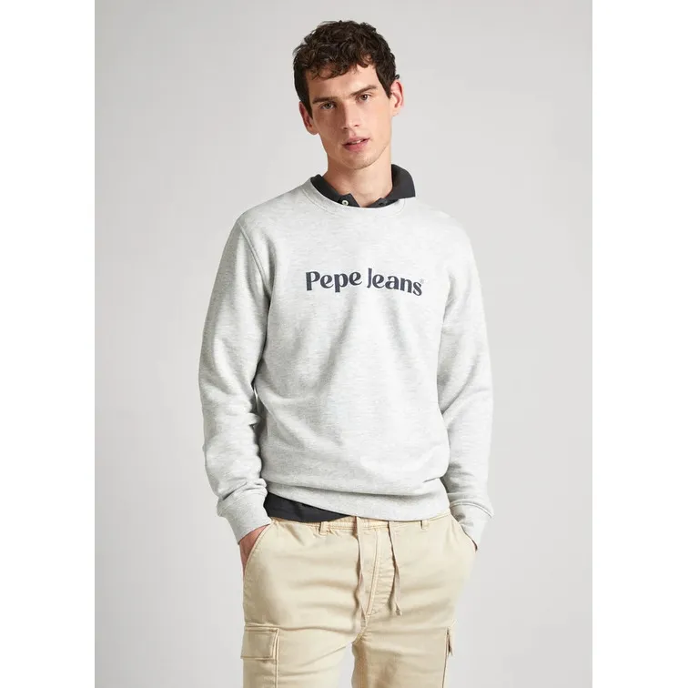 SUDADERA CUELLO REDONDO CON LOGO HOMBRE PEPE JEANS REGIS