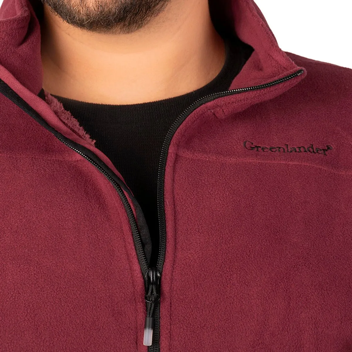 Sudadera Eco Fleece con Fur Greenlander Hombre Plus size