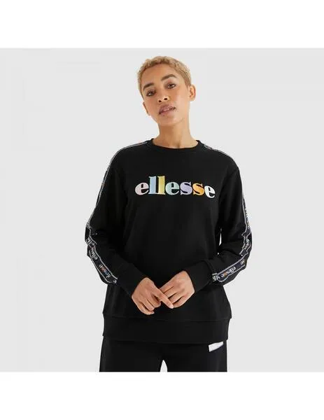 Sudadera ellesse ginny black de mujer