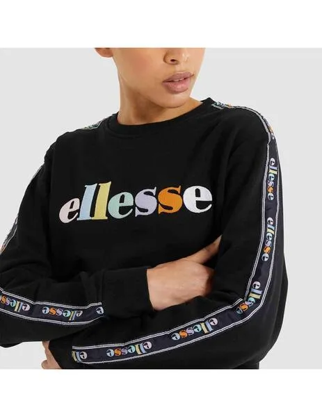 Sudadera ellesse ginny black de mujer