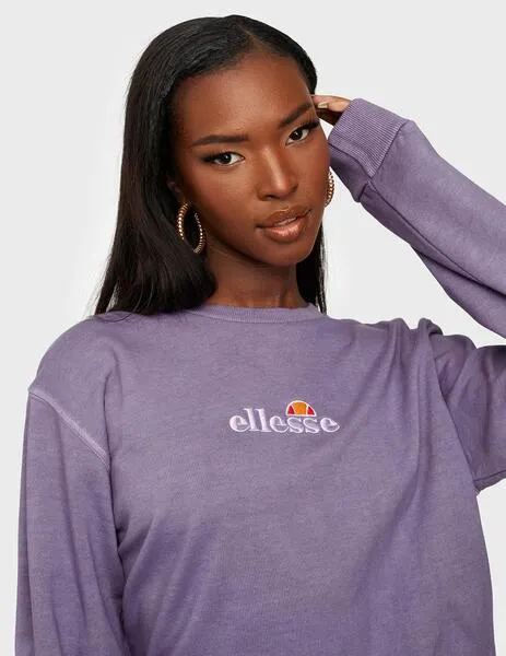 Sudadera ellesse sappan purple de mujer