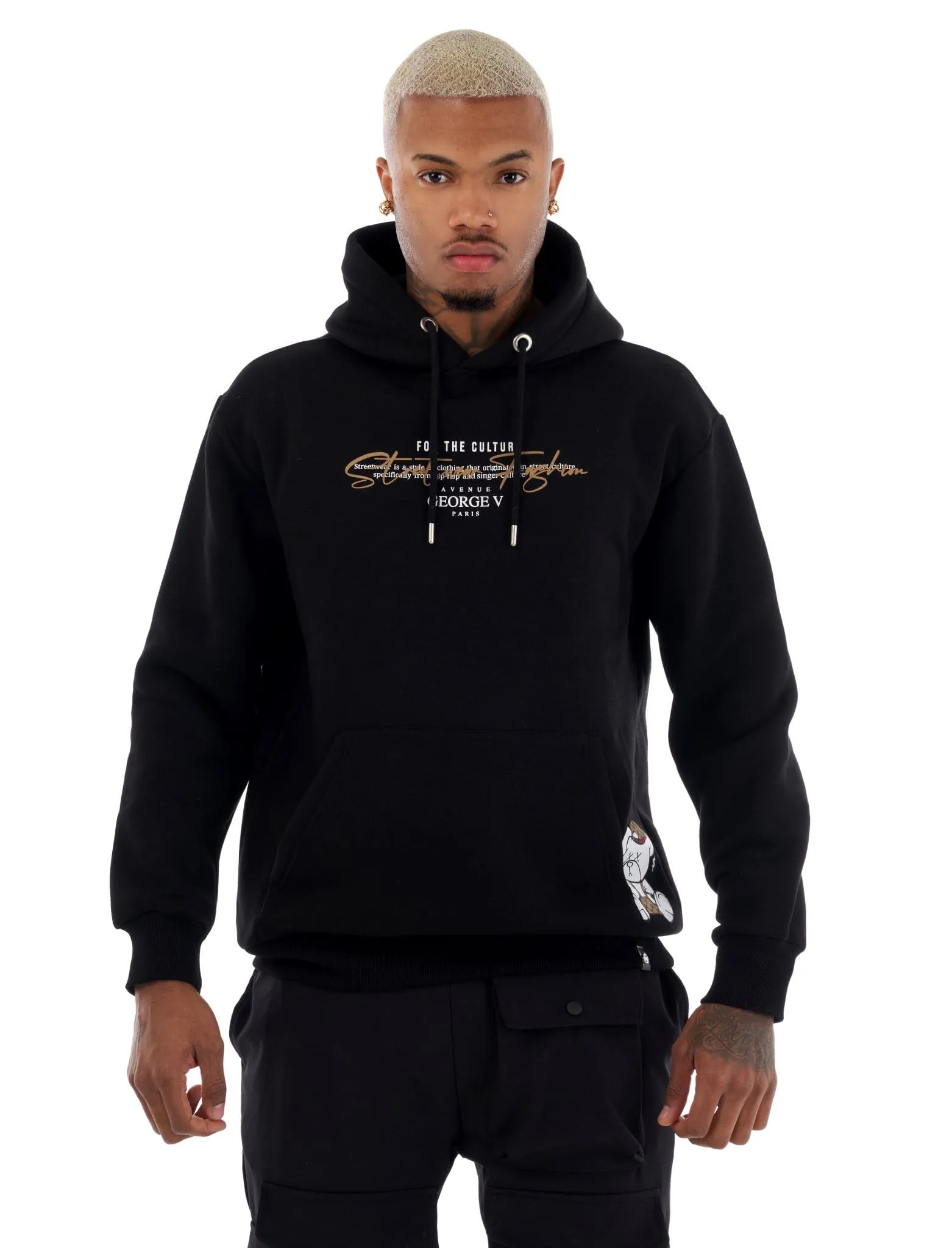 Sudadera GEORGE V - GV10016 BLACK