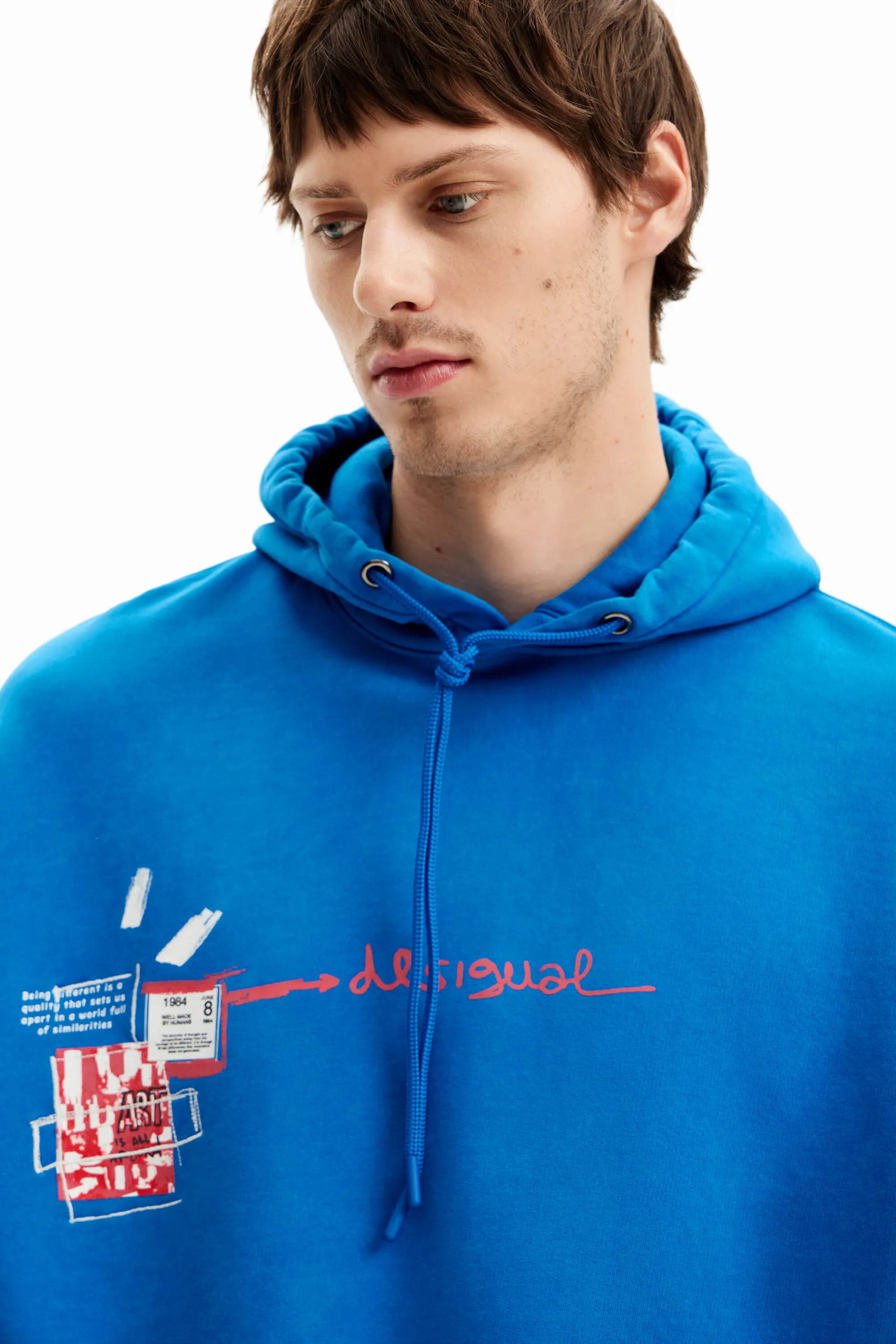 Sudadera graffiti capucha