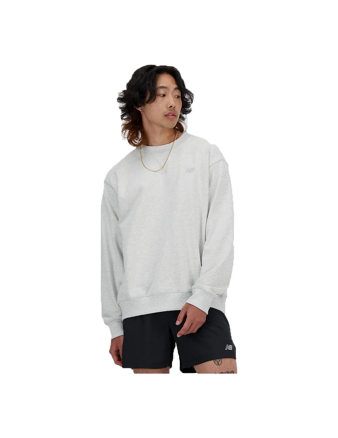 Sudadera New balance barrel run sst ss