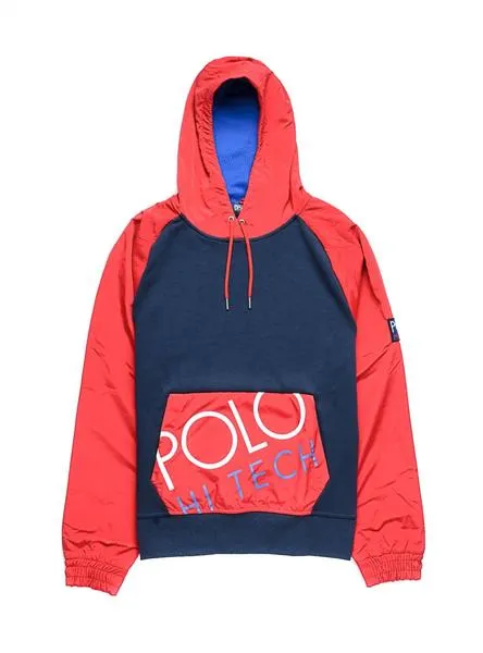 sudadera polo ralph lauren hybrid rojo hombre