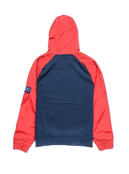 sudadera polo ralph lauren hybrid rojo hombre