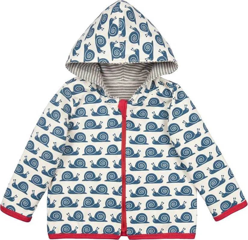 Sudadera Reversible rayas Gris