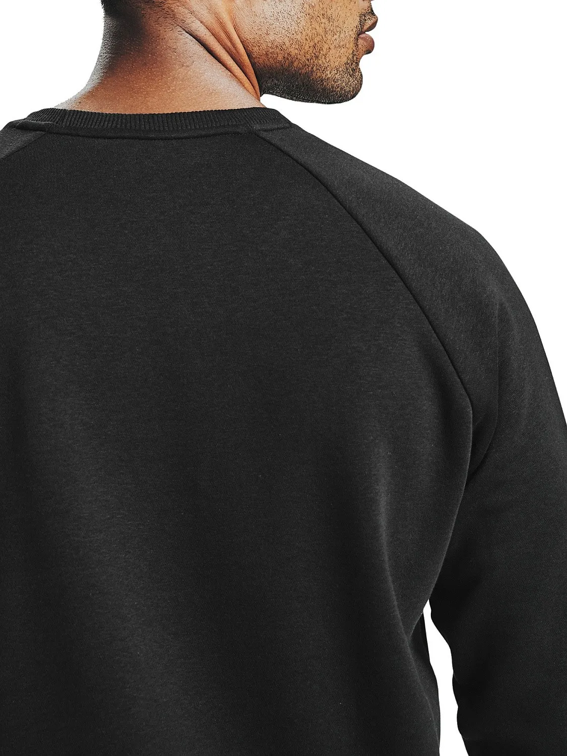 sudadera Under Armour Rival Fleece Crew - 001/Black/Onyx White - men´s