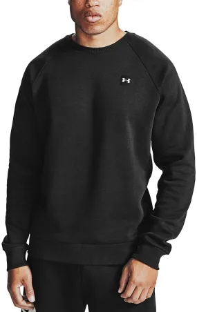 sudadera Under Armour Rival Fleece Crew - 001/Black/Onyx White - men´s