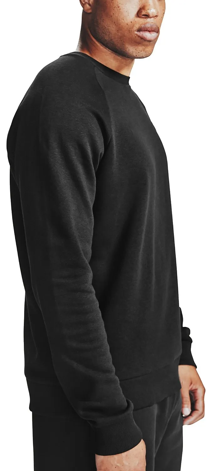 sudadera Under Armour Rival Fleece Crew - 001/Black/Onyx White - men´s