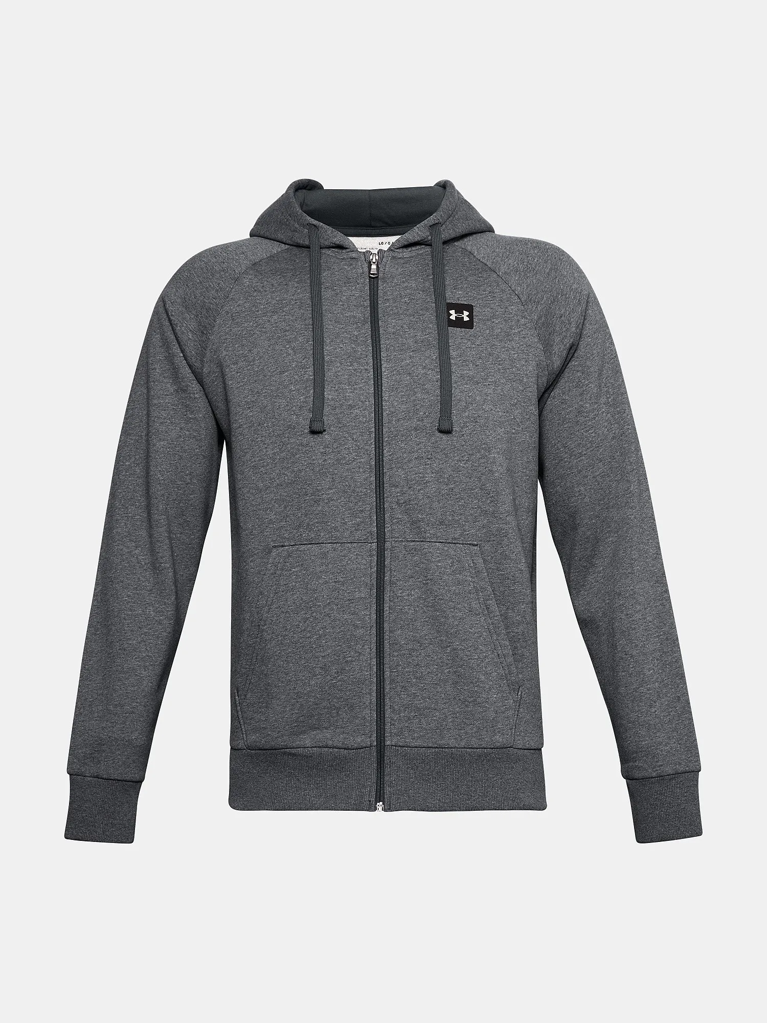 sudadera Under Armour Rival Fleece Zip - Pitch Gray Light Heather - men´s