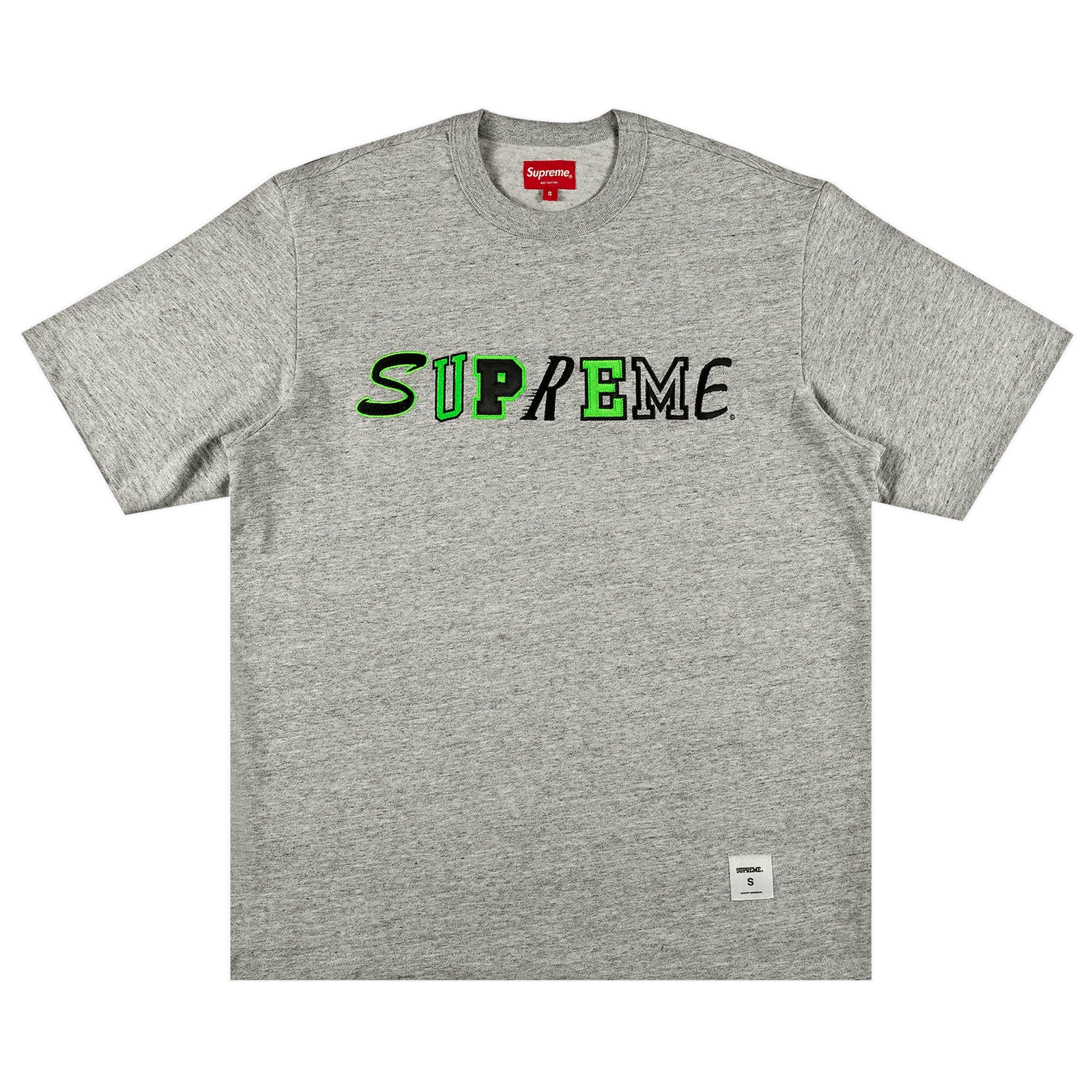 Supreme Collage Logo Short-Sleeve Top