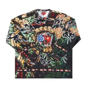 Supreme Sacred Heart Waffle Long-Sleeve Top