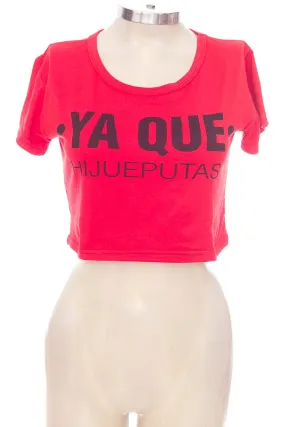 Top / Camiseta color Rojo - Closeando