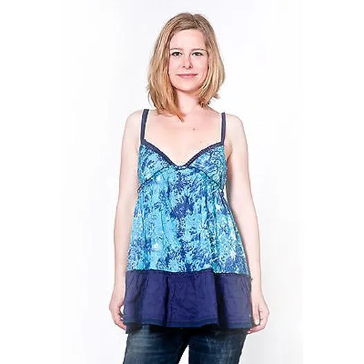 Top PEPE JEANS L32325 65 Adra Azul