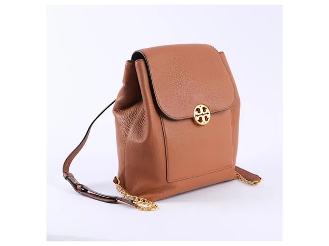 TORY BURCH Mochilas Cuero Camello 