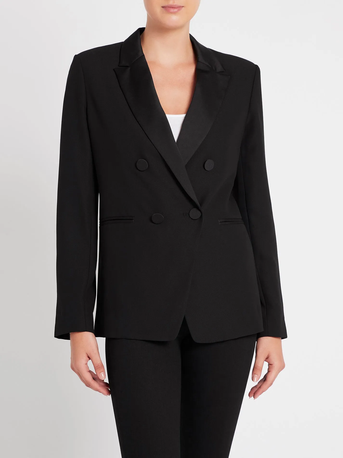 Tux Satin Blazer