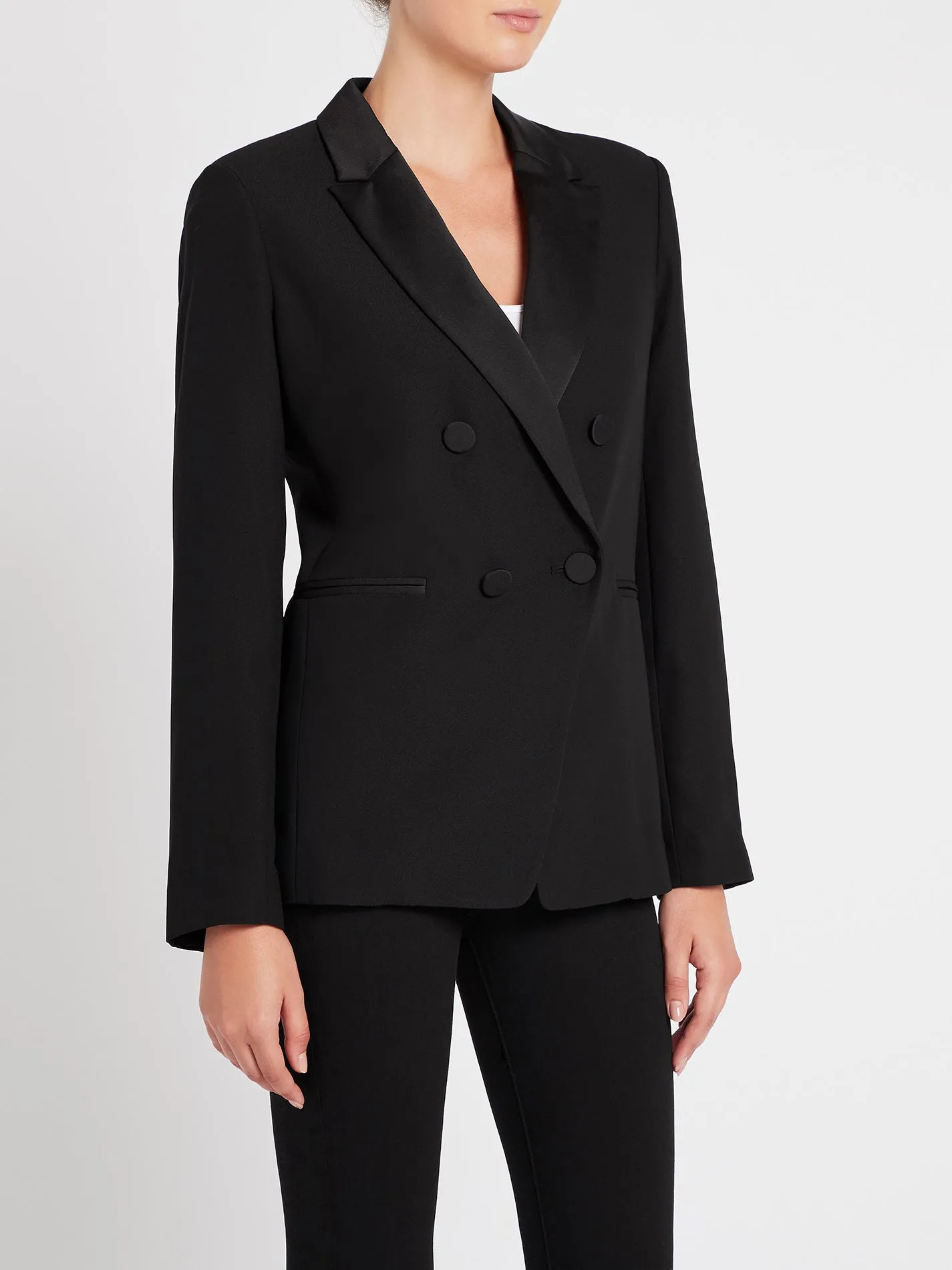 Tux Satin Blazer