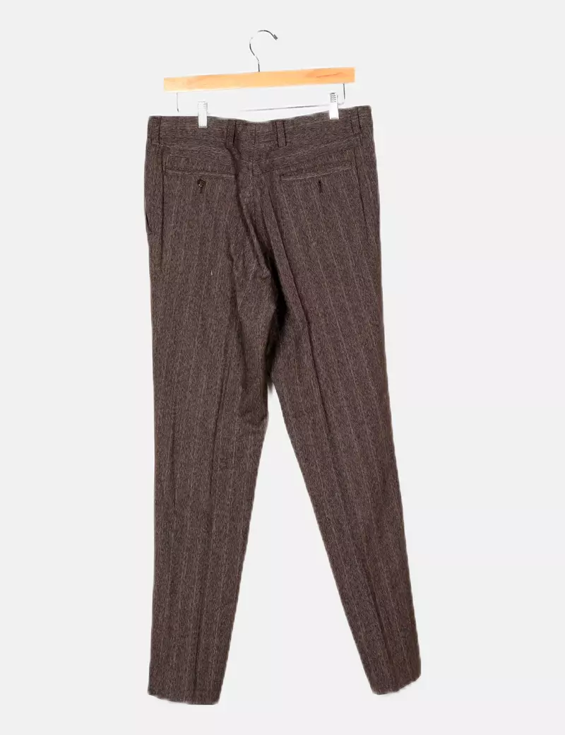 Tween Pantalón jaspeado marrón