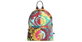 Versace Mochilas Azul Multicolor Dorado Amarillo 