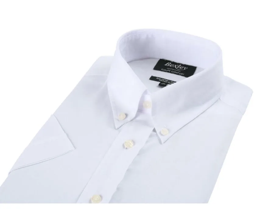 White linen cotton shirt - Chest pocket - COLTEN MC