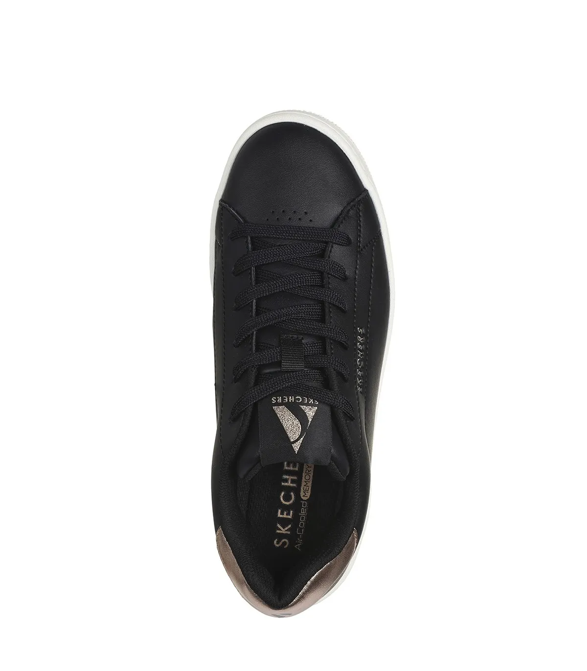 ZAPATILLAS CASUAL SKECHERS Uno Court - Courted Air NEGRO