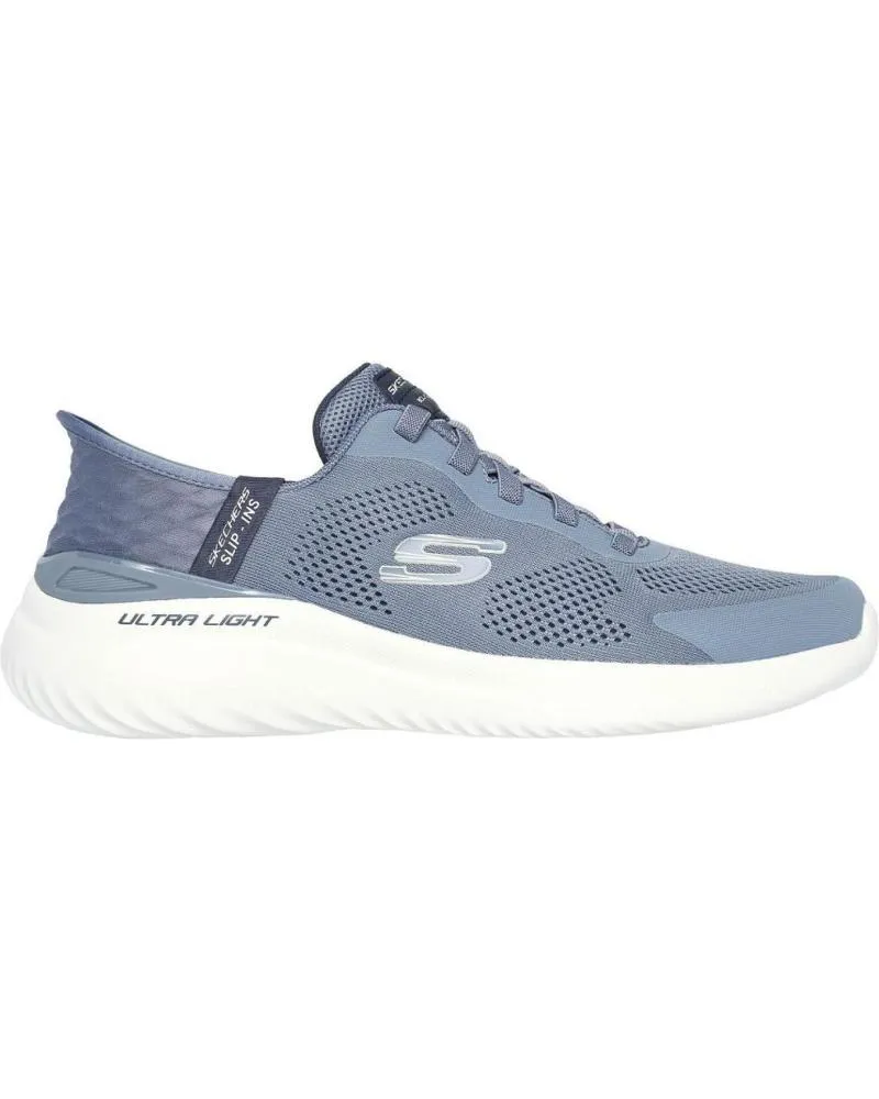 Zapatillas deporte SKECHERS  de Hombre 232459 ZAPATILLAS CASUAL DE HOMBRE SLIP INS  AZUL