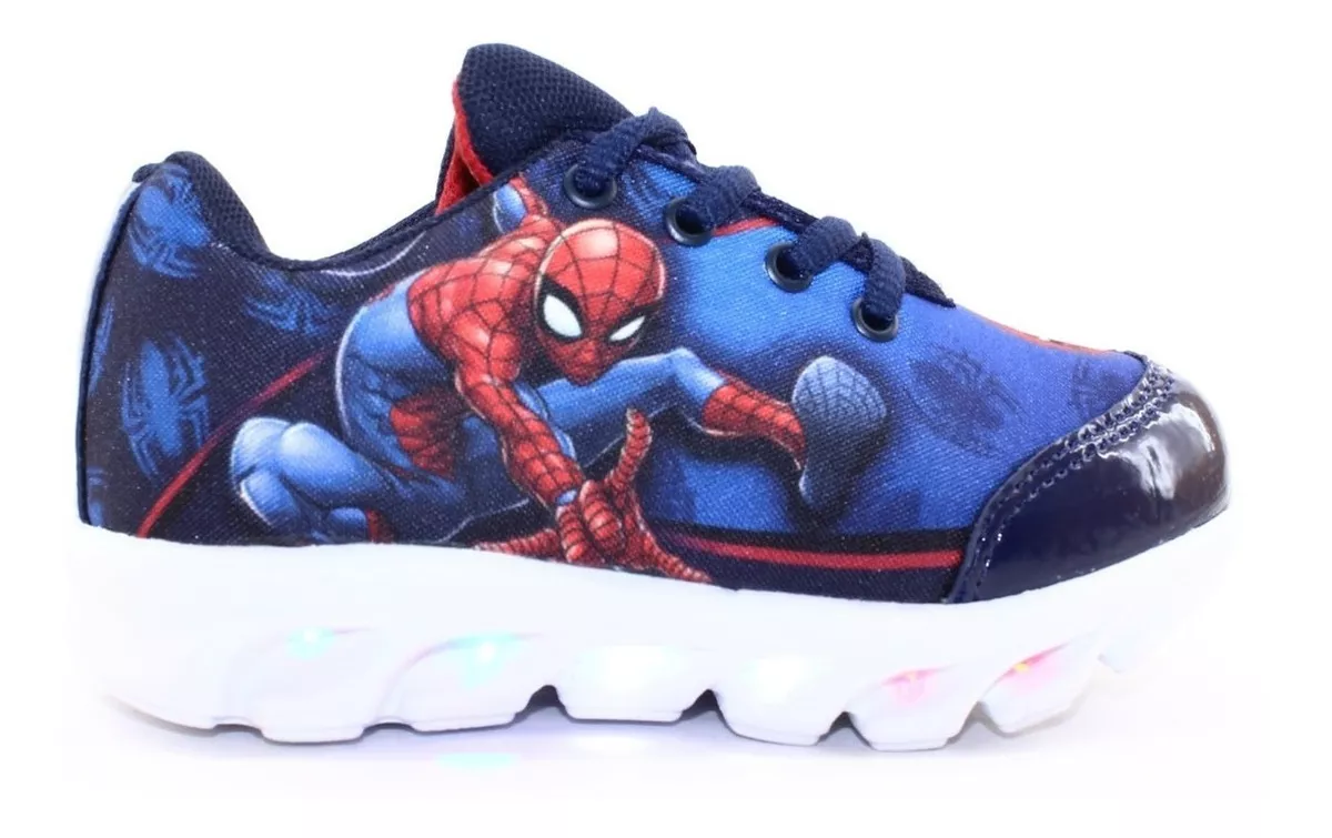 Zapatillas Deportivas Marvel Spiderman Livianas 1302 Carg