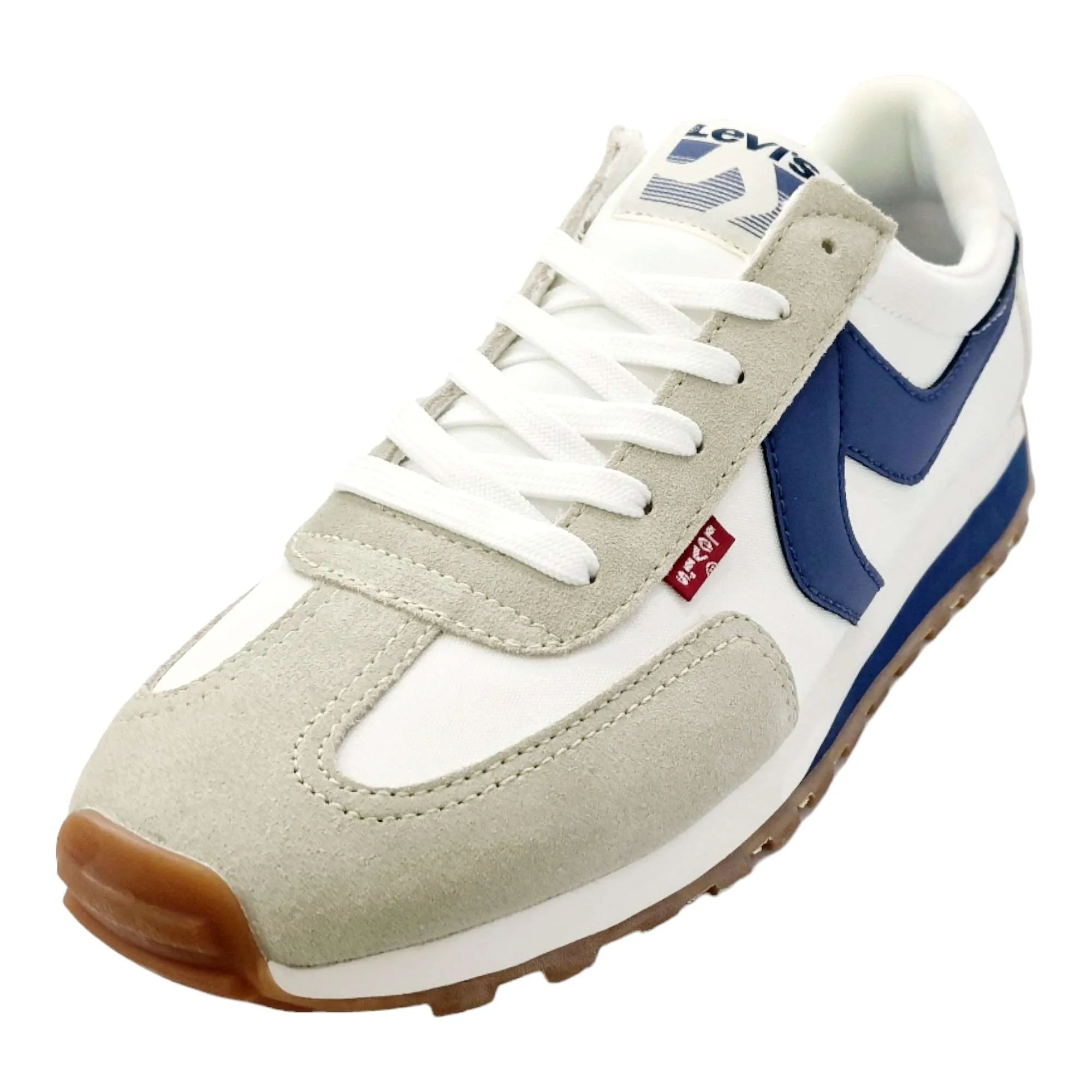 ZAPATILLAS LEVIS HOMBRE CASUAL SPORT BLANCO