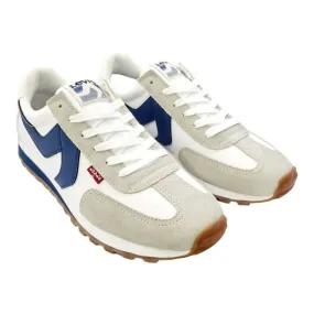 ZAPATILLAS LEVIS HOMBRE CASUAL SPORT BLANCO