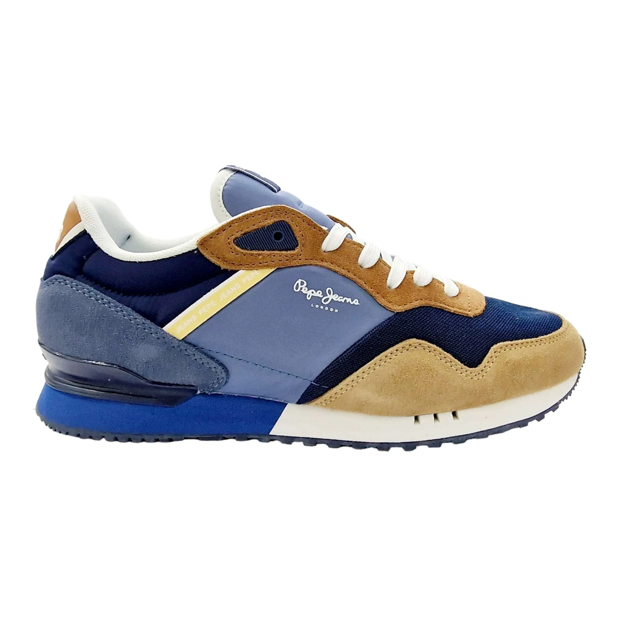 ZAPATILLAS PEPE JEANS CASUAL LONDON CLASS 855 CAMEL