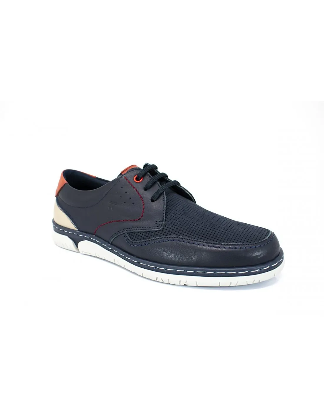 ZAPATO CORDONES HOMBRE NOTTON 201 AZUL MARINO AZUL MARINO