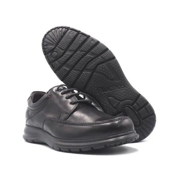 Zapato Fluchos F0602 Negro Hombre