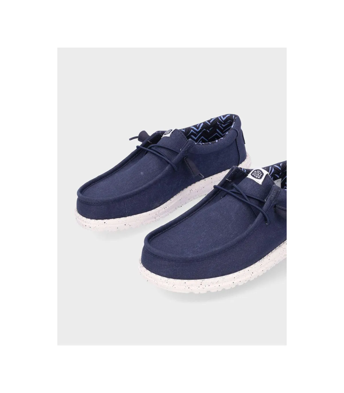 ZAPATO HEY DUDE WALLY CANVAS NAVY